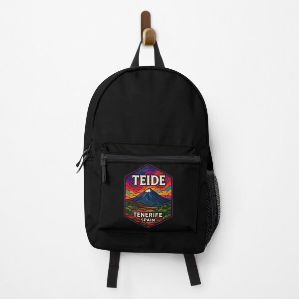 Item preview, Mount Teide Volcano Tenerife Stained Glass Travel designed and sold by TomFrontierArt.