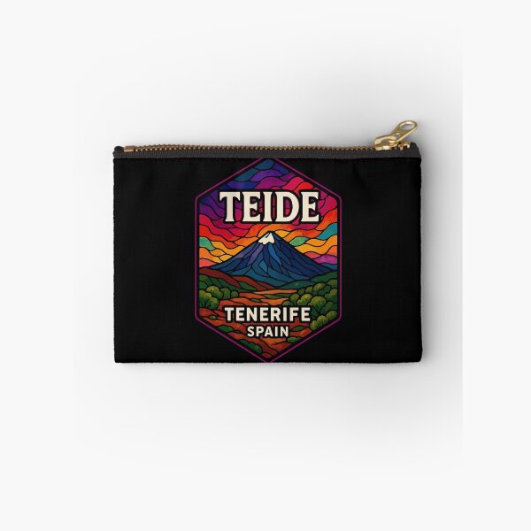 Item preview, Mount Teide Volcano Tenerife Stained Glass Travel designed and sold by TomFrontierArt.