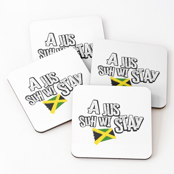 Item preview, A Jus' Suh Wi Stay -Jamaican Expression designed and sold by SorilTee Designs.