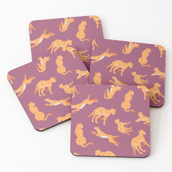 Item preview, Hi Cheetah - red violet designed and sold by Courtney Nicholls.