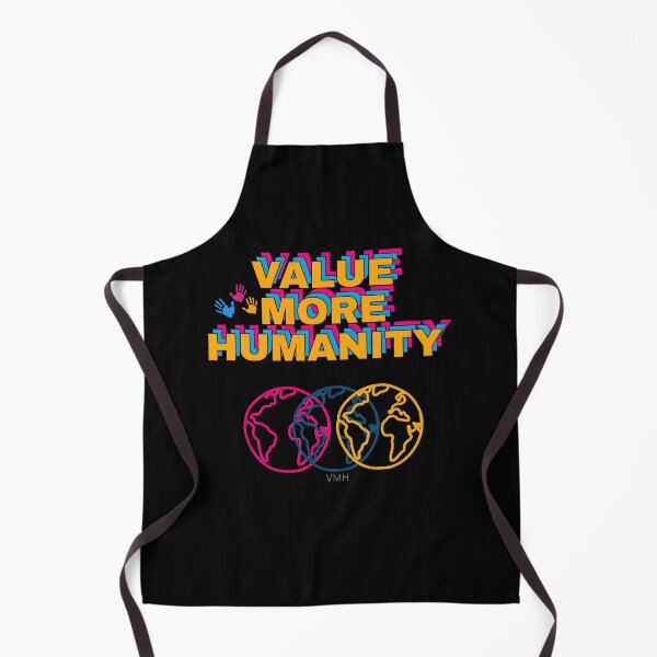 Item preview, Value More Humanity | Inspirational Typography Tee designed and sold by HOUSE OF VMH.