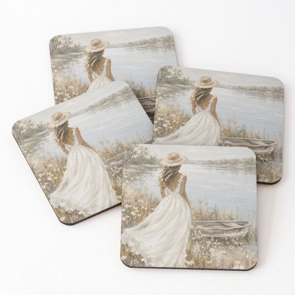 Item preview, Cottagecore Countryside Serenity – Feminine Nature Aesthetic, Romantic Landscape & Neutral Cottage Decor designed and sold by LoveNurseries.