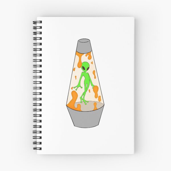 Item preview, Orange alien lava lamp designed and sold by Designsbyleahhh.