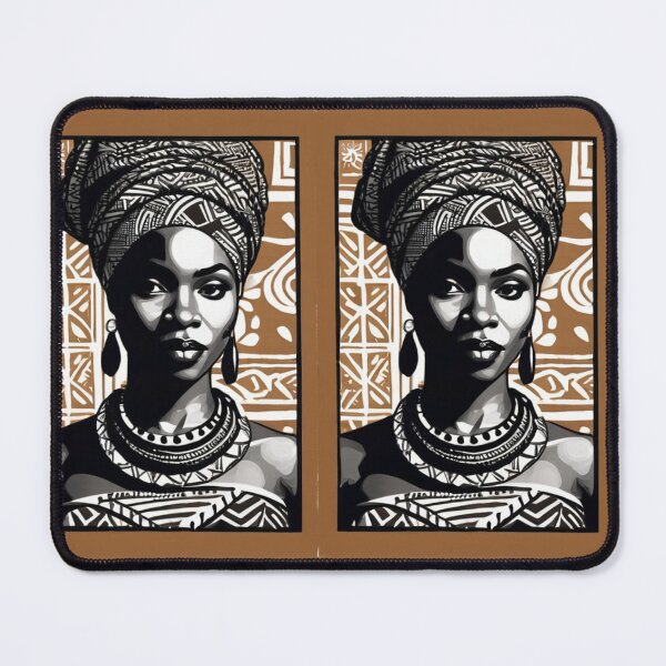 Item preview, Art - Afro-Bohemian Woman, Modern Ethnic Aesthetic designed and sold by AnimeShin.