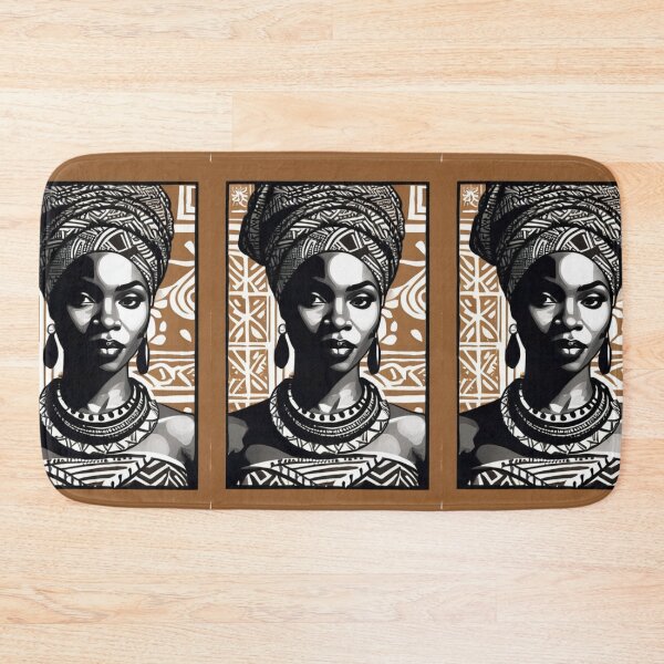 Item preview, Art - Afro-Bohemian Woman, Modern Ethnic Aesthetic designed and sold by AnimeShin.