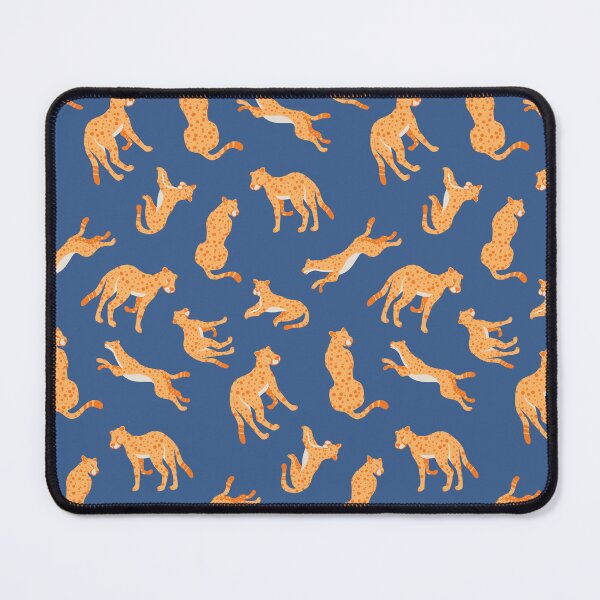 Item preview, Hi Cheetah - cobalt designed and sold by Courtney Nicholls.