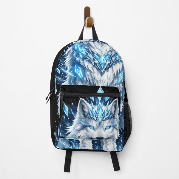 Item preview, Arcane Wolf Guardian – Mystical Ice Crystal Wolf designed and sold by Biaa777.