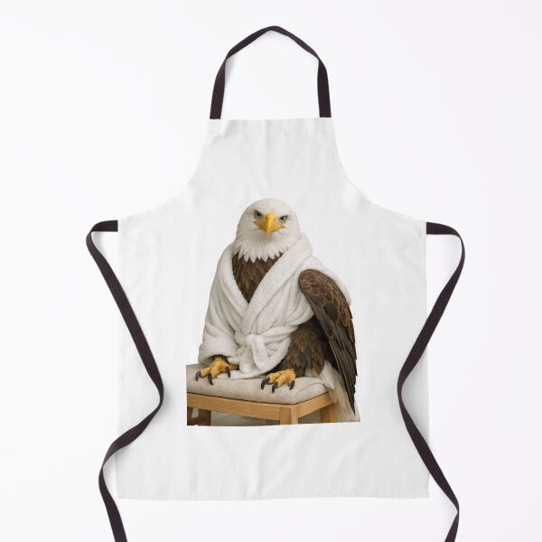 Item preview, Bathrobe Bald Eagle designed and sold by Sillytoe.