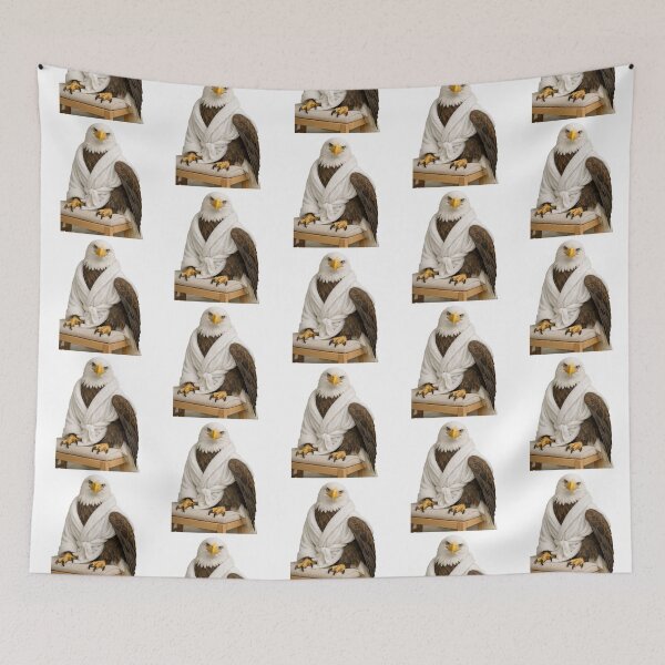 Item preview, Bathrobe Bald Eagle designed and sold by Sillytoe.
