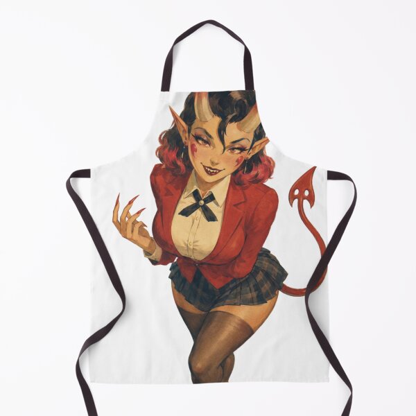 Item preview, Retro Succubus Pinup – Vintage Demon Girl Fantasy Art designed and sold by Cosplayvintage.