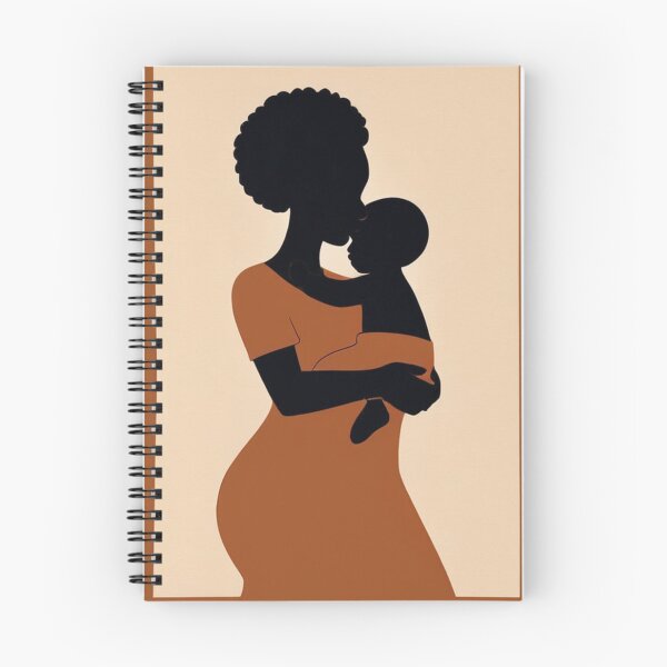 Item preview, Art - Afrocentric Illustration, Maternal Tenderness and Pride designed and sold by AnimeShin.