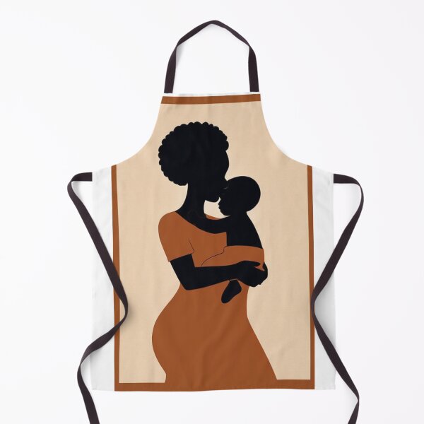 Item preview, Art - Afrocentric Illustration, Maternal Tenderness and Pride designed and sold by AnimeShin.
