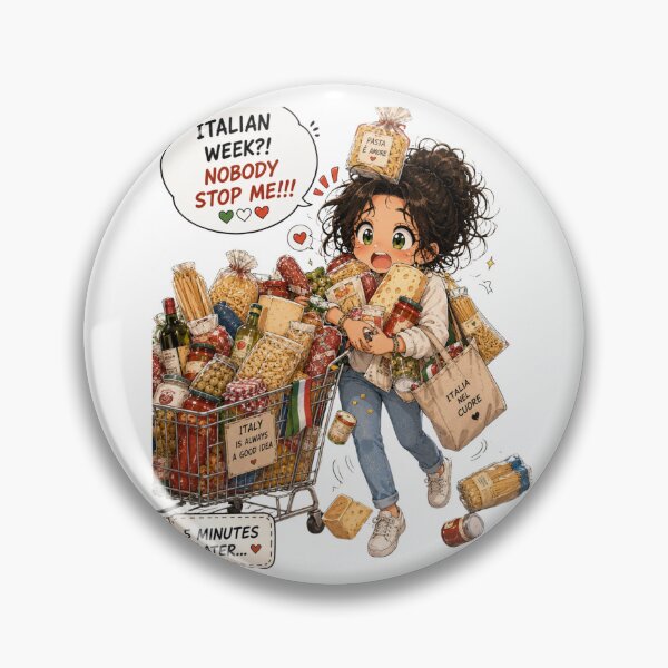Item preview, Italian Week at Aldi — Nobody Stop Me designed and sold by Wanderers Press.