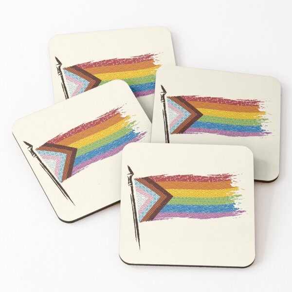 Item preview, Pride Rainbow Flag Japanese Texture Ink designed and sold by Tobe Fonseca®.