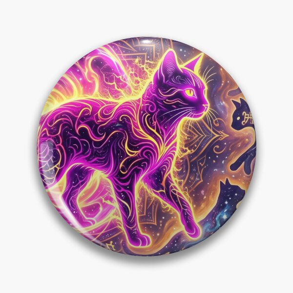 Item preview, Spectre Cat - Schizoid Cat Dimensional Portal designed and sold by NeonCosmos.