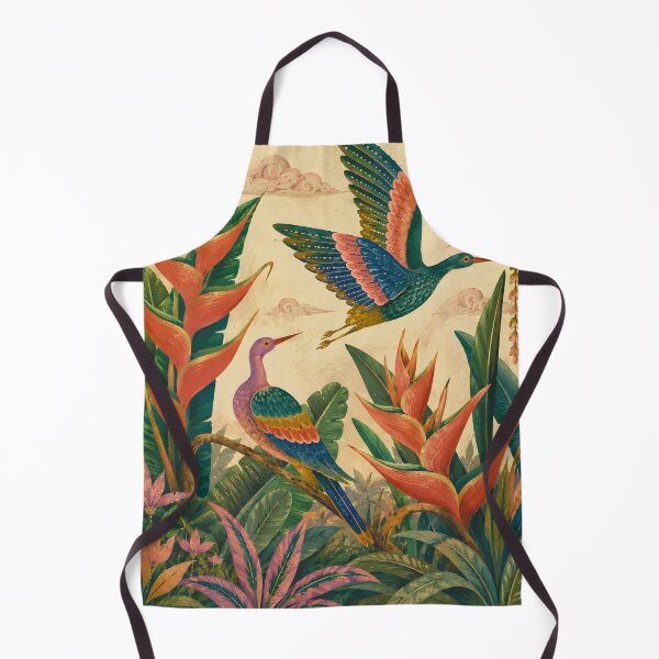 Item preview, Tropical Birds Paradise Botanical Jungle Decor Colorful Exotic Bird Nature Art designed and sold by LoveNurseries.