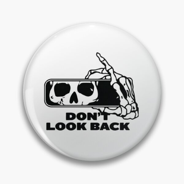 Item preview, Don't Look Back Skeleton Hand Rearview Mirror Skull designed and sold by TeeStyle.mr.