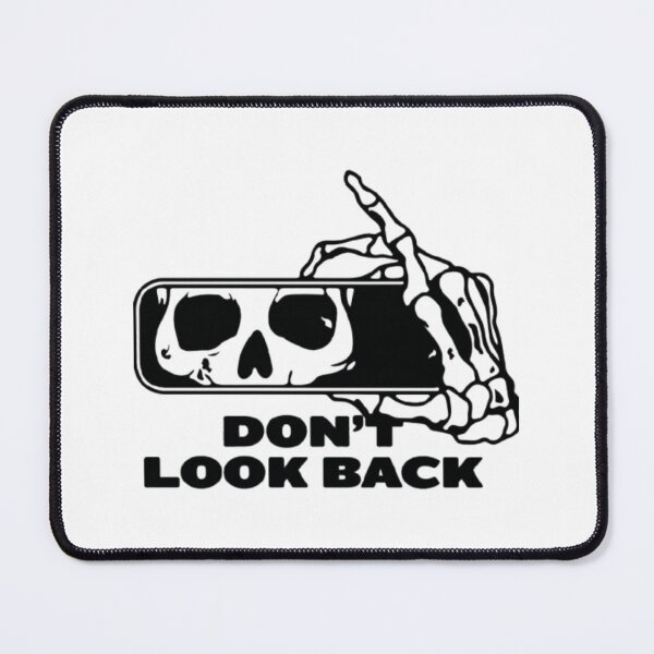 Item preview, Don't Look Back Skeleton Hand Rearview Mirror Skull designed and sold by TeeStyle.mr.
