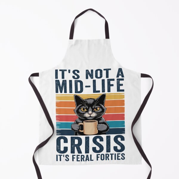 Item preview, It's Not a Mid-Life Crisis It's Feral Forties Funny 40th Birthday Shirt | Wild Forty Club Gift | Midlife Humor Design designed and sold by 76Valeria.