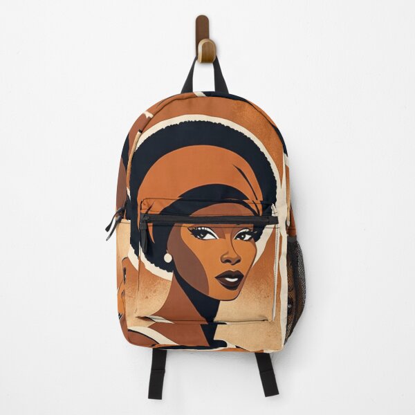 Item preview, Art - Black Woman with Afro Hairstyle, Vintage Aesthetic designed and sold by AnimeShin.
