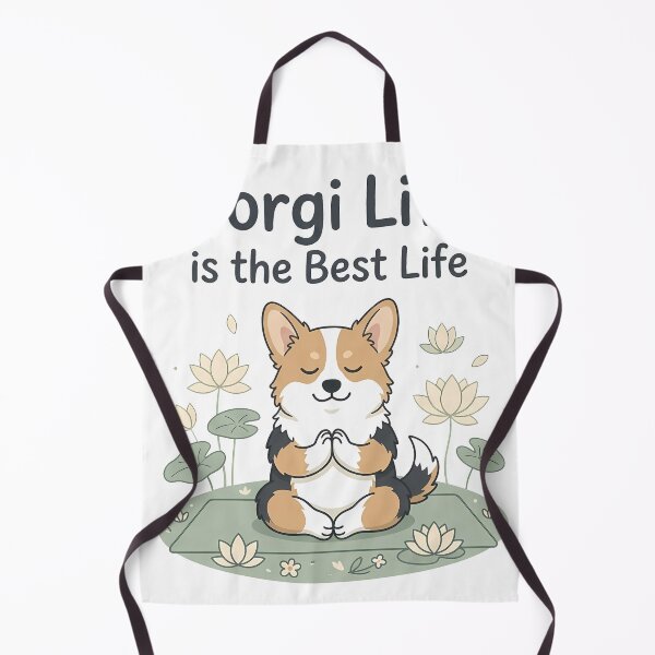 Item preview, Cute Corgi Yoga Meditation Shirt, Corgi Life is the Best Life Zen Tee, Corgi Gift for Yoga and Dog Lovers designed and sold by Wearable Canvas...