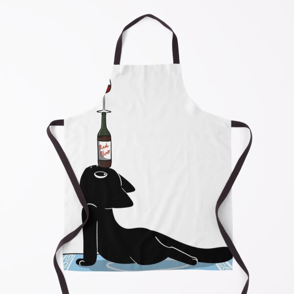 Item preview, Funny Black Cat Balancing Red Wine Cobra Posе designed and sold by     Pink Chaos Club.