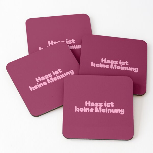 Item preview, Hass ist keine Meinung designed and sold by caramelrts.