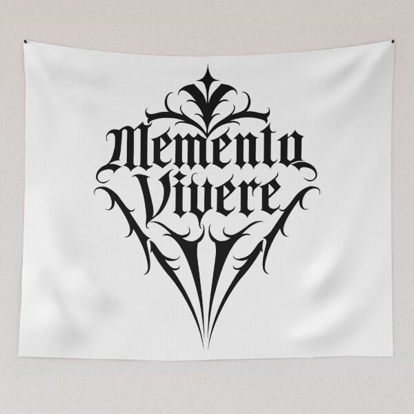Item preview, Memento Vivere Cybertribal design designed and sold by Tribalgothss.
