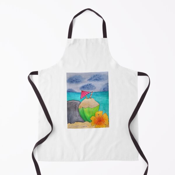 Item preview, Tropical coconut escape  designed and sold by Paintedhues.