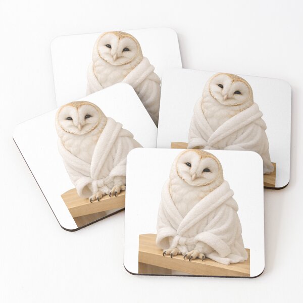 Item preview, Bathrobe Barn Owl designed and sold by Sillytoe.
