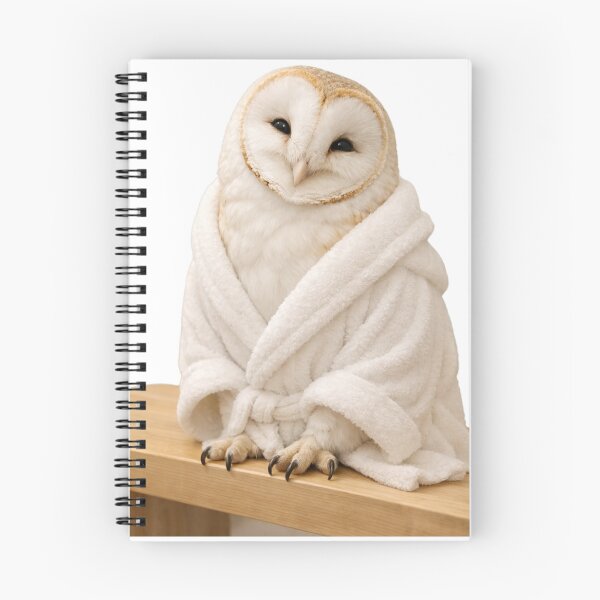 Item preview, Bathrobe Barn Owl designed and sold by Sillytoe.