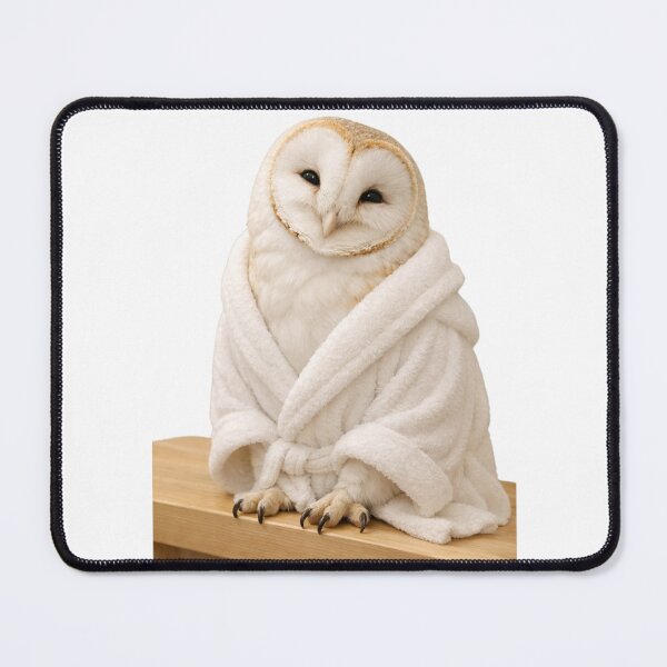 Item preview, Bathrobe Barn Owl designed and sold by Sillytoe.