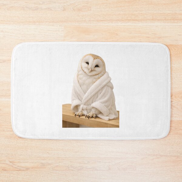 Item preview, Bathrobe Barn Owl designed and sold by Sillytoe.