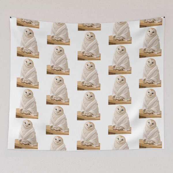 Item preview, Bathrobe Barn Owl designed and sold by Sillytoe.