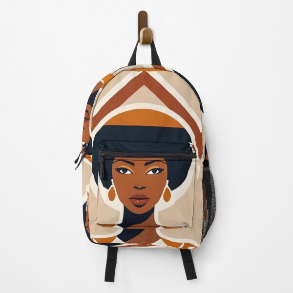 Artikelvorschau, Kunst – Schwarze Frau mit Afrofrisur, afro-bohemische Ästhetik entworfen und verkauft von AnimeShin.