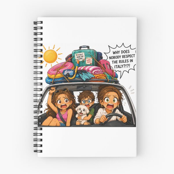 Item preview, Road Trip to Nowhere — Expat Family on the Move designed and sold by Wanderers Press.