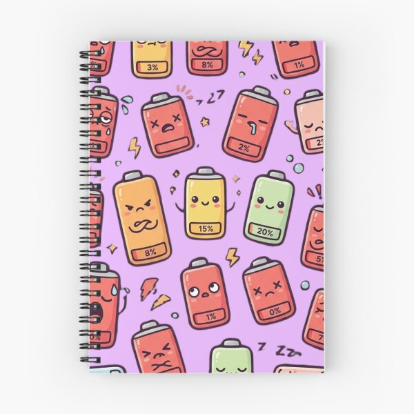 Item preview, Kawaii Tech Collection #002 | Low Battery designed and sold by LogicLoop.