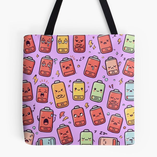 Item preview, Kawaii Tech Collection #002 | Low Battery designed and sold by LogicLoop.