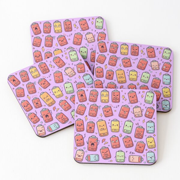 Item preview, Kawaii Tech Collection #002 | Low Battery designed and sold by LogicLoop.