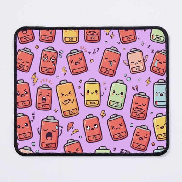 Item preview, Kawaii Tech Collection #002 | Low Battery designed and sold by LogicLoop.