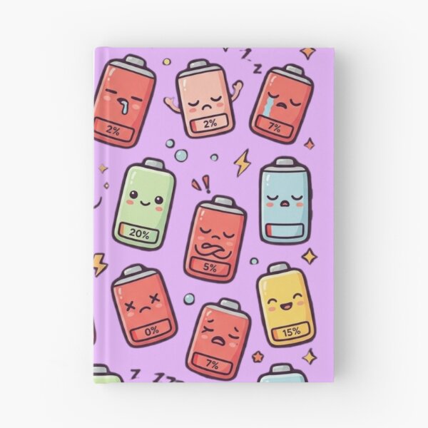 Item preview, Kawaii Tech Collection #002 | Low Battery designed and sold by LogicLoop.