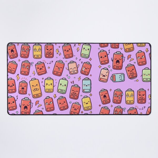 Item preview, Kawaii Tech Collection #002 | Low Battery designed and sold by LogicLoop.