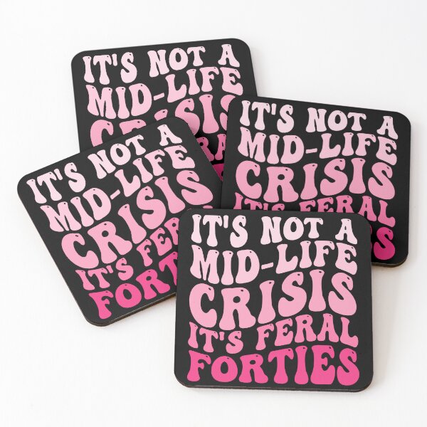 Item preview, It's Not a Mid-Life Crisis It's Feral Forties Funny 40th Birthday Shirt | Wild Forty Club Gift | Midlife Humor Design designed and sold by 76Valeria.