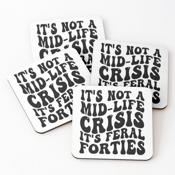Item preview, It's Not a Mid-Life Crisis It's Feral Forties Funny 40th Birthday Shirt | Wild Forty Club Gift | Midlife Humor Design designed and sold by 76Valeria.