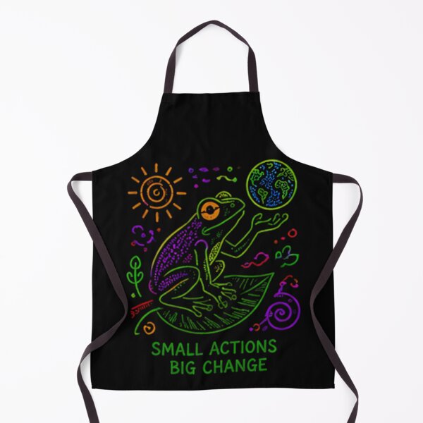 Item preview, Climate change Aztec Frog designed and sold by Applecrunch.