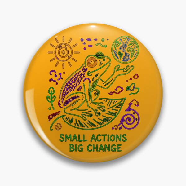 Item preview, Climate change Aztec Frog designed and sold by Applecrunch.