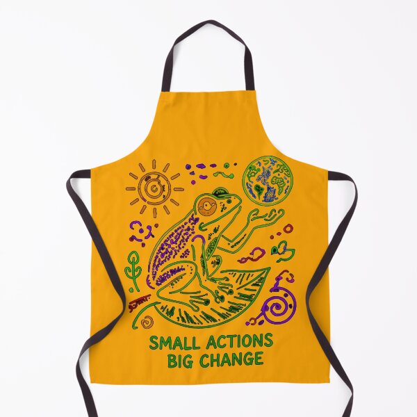 Item preview, Climate change Aztec Frog designed and sold by Applecrunch.
