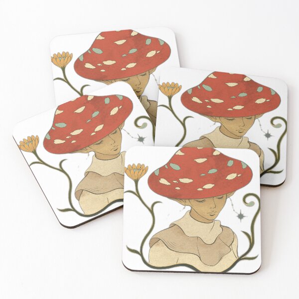 Artikelvorschau, Artistic Character with Mushroom Hat Illustration entworfen und verkauft von DailyDoodlesBySumbul.