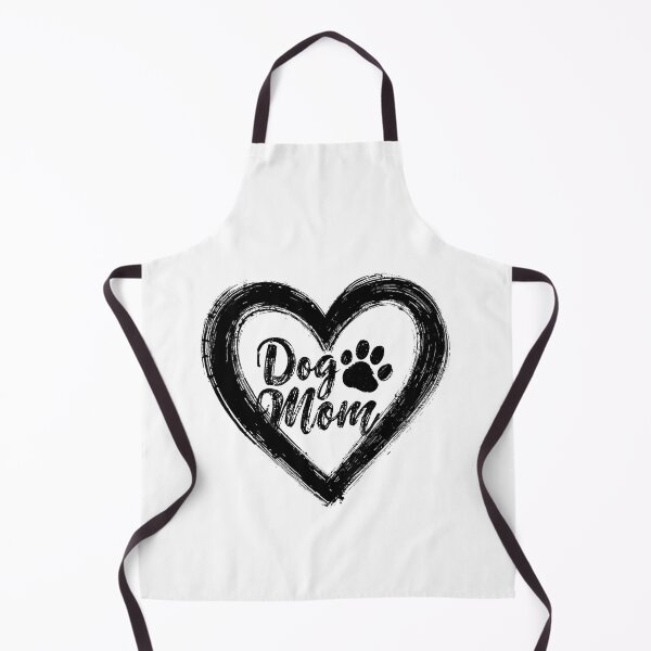 Item preview, Dog Mom Heart Paw Print Minimalist Dog Lover Typography Design Gift designed and sold by Randomnessy.