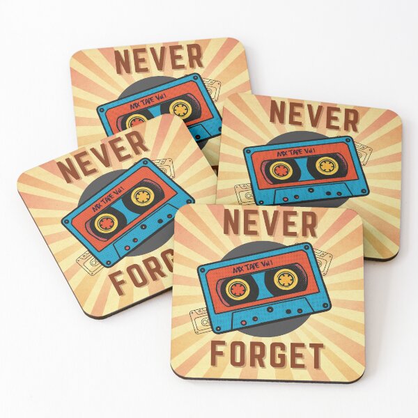 Item preview, Never Forget : Cassettes designed and sold by Wear your geek.
